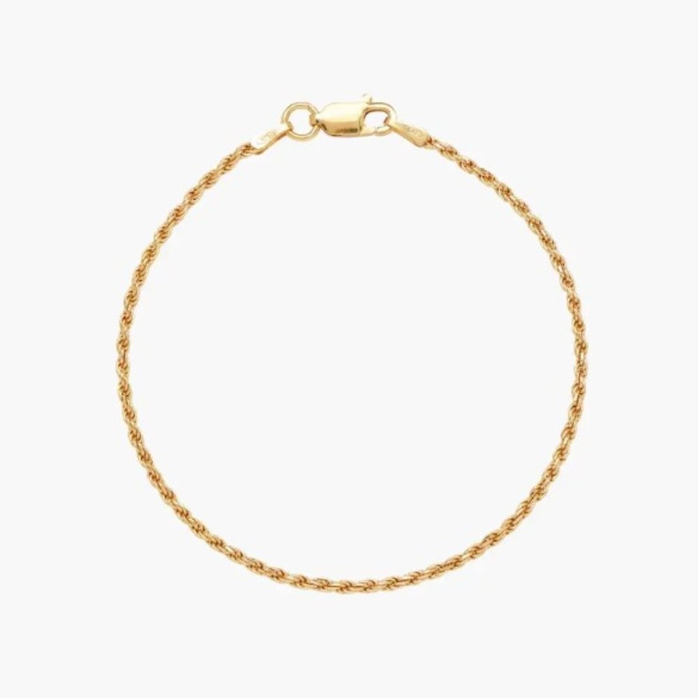 Gold Rope Bracelet